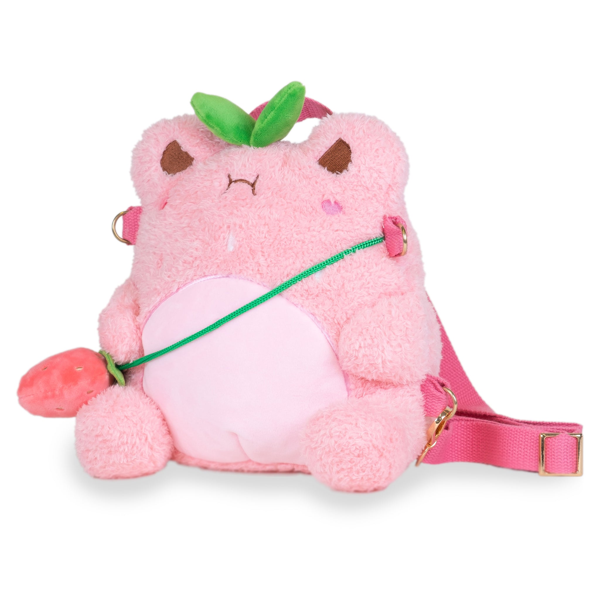 Mini frog strawberry backpack Little Frog Mushroom Mini Backpack | Hot Topic main image 3